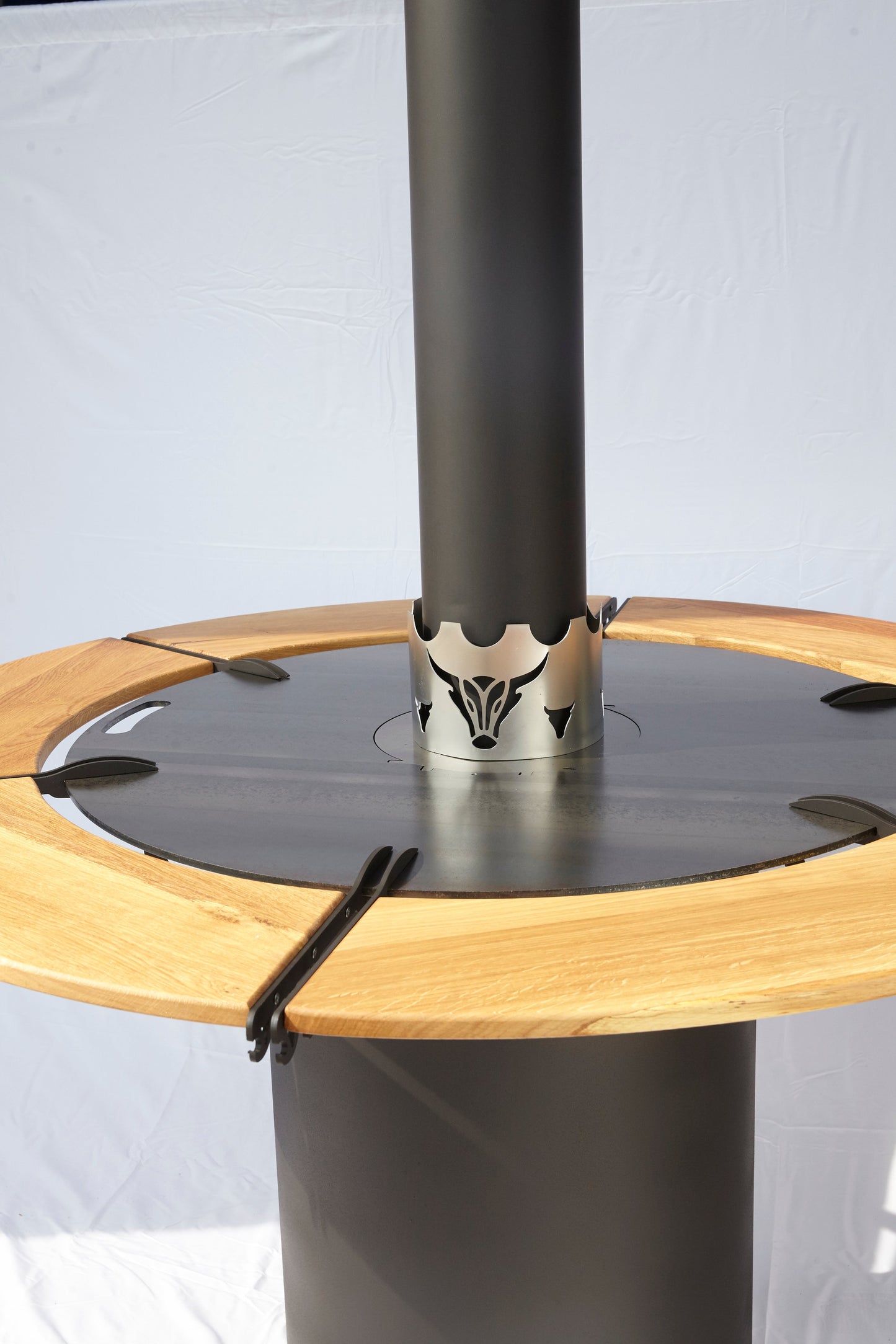 Adapterplatte für Grillplatte